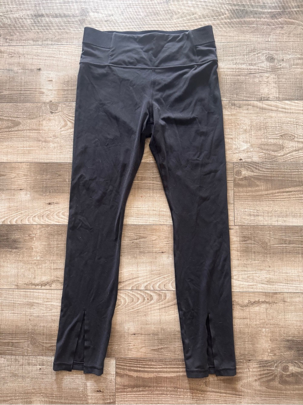 Athleta Black Aura Spit Leg Pant High-Rise